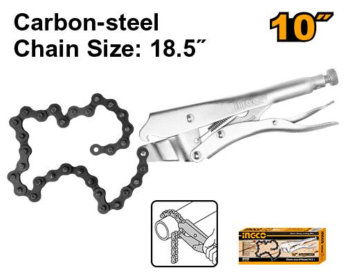 Ingco Chain Clamp Locking Plier | HCLP0210 Ingco